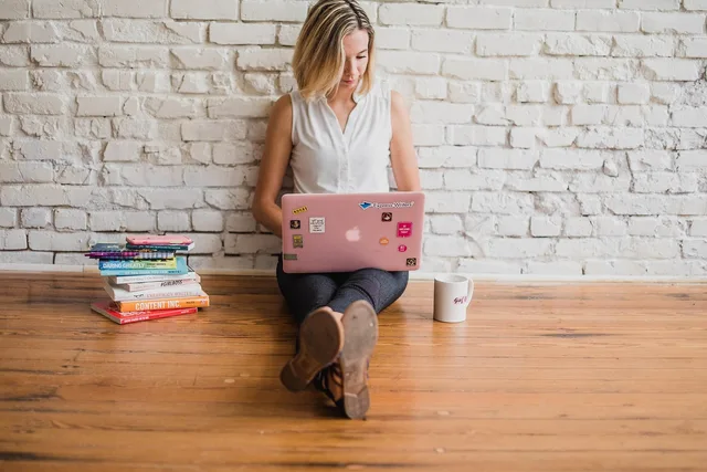 influencer, writing, girl, woman, typing, on computer, content marketing, typing on floor, written, words, handwriting, brown computer, brown laptop, brown marketing, brown writing, influencer, influencer, influencer, influencer, writing, writing, writing, writing, writing, typing, content marketing. Five creator-platform opportunities, each written as a hypothesis that can fail